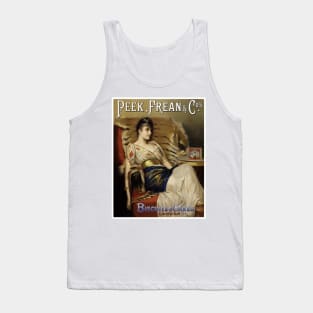 Vintage Travel Poster France Peek Frean Cos Tank Top